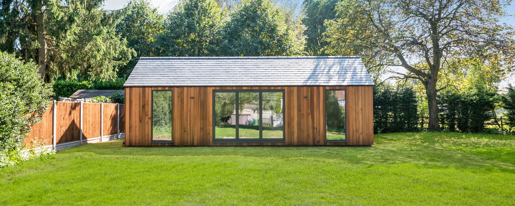 Large Garden Annexe In Essex Used As A Guest Annexe