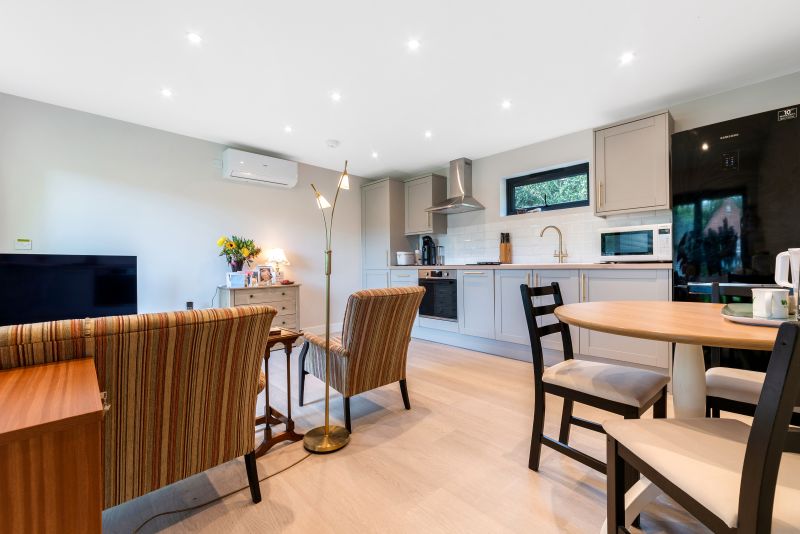 contemporary garden annexe kent