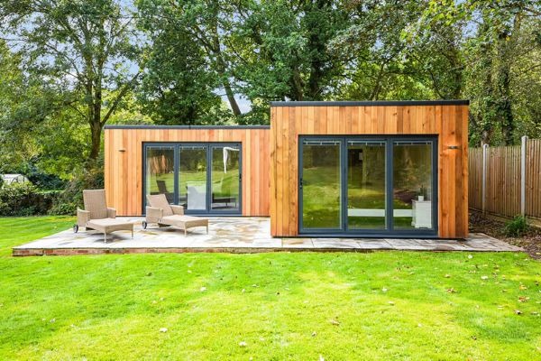 Bespoke two bedroom garden room annexe