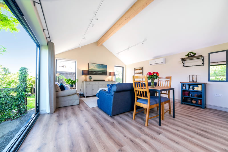contemporary essex garden annexe