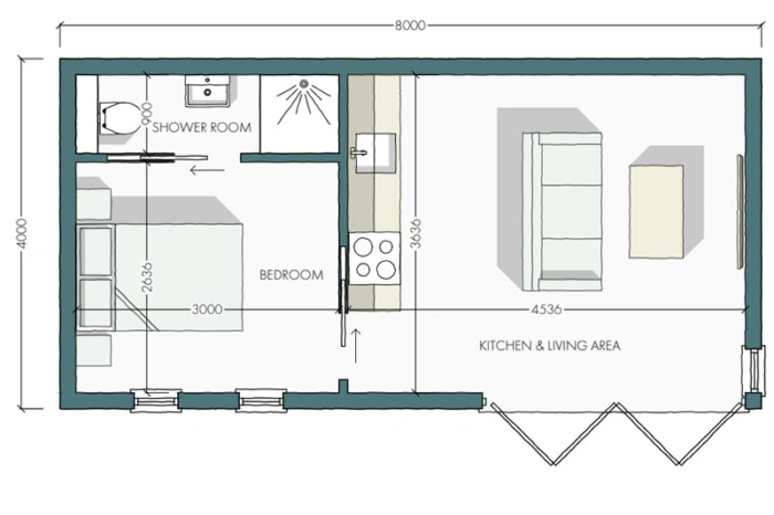 One Bedroom Annexes