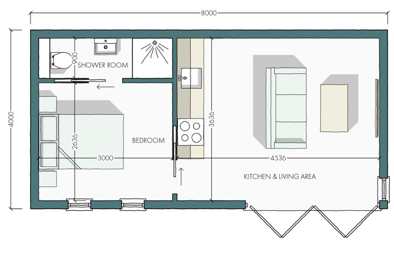 One Bedroom Annexes