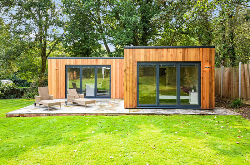Two bedroom garden annexe for elderly parents